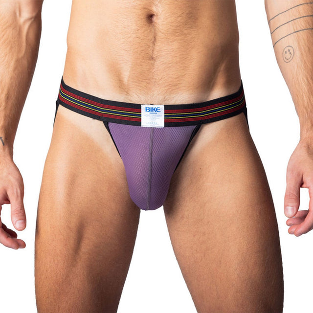 BIKE Mesh Jockstrap Purple Haze