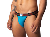 BIKE Mesh Jockstrap Teal