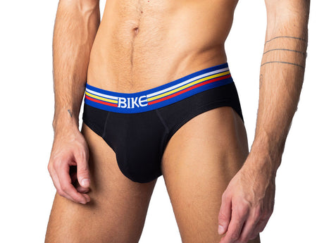 BIKE Stretch Cotton Brief Black