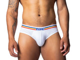 BIKE Stretch Cotton Brief White