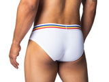 BIKE Stretch Cotton Brief White