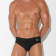 Code 22 Heritage Swim Brief Black