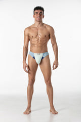 Leader Candy Swim Thong Blue