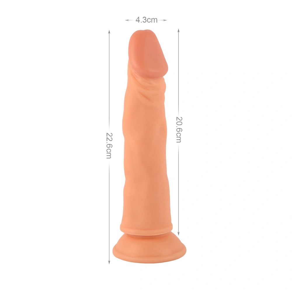 Mr. Rude Realistic Dong 8.9" Flesh
