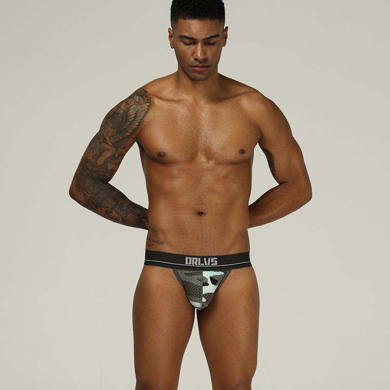 Orlus Denver Jockstrap Camo Grey