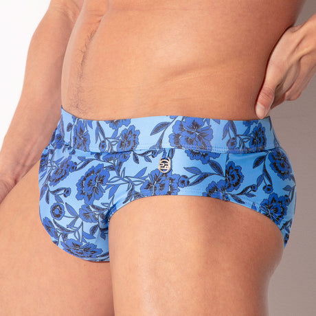 Code 22 Melbourne Swim Brief Blue