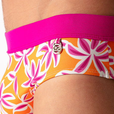 Code 22 San Diego Swim Brief Orange