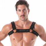 Leader Neoprene Harness Black Black