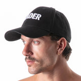 Leader Cap Black White