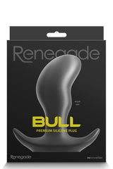 Renegade BULL Butt Plug Medium Black