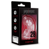 Mancage No 29 Ultra Soft Silicone Chastity 2.2 Inch Cage Transparent