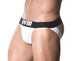 GYM Track Jockstrap White