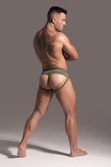 GYM Sport Jockstrap Army