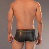 Dale Mas Smooth Skin Neoprene Pouch Short Black Red