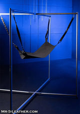 Mr S Leather Heavy Duty Portable Sling Frame Black