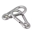 BOUND Bondage Quick Link Spring Snap 2 Pack Silver