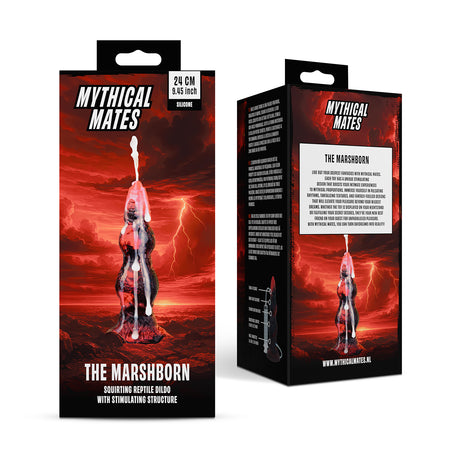 Mythical Mates The Marshborn Squirting Reptile Dildo 9.4 Inch