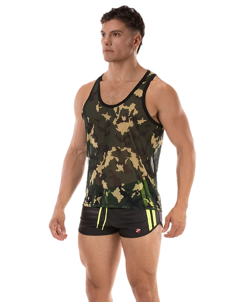 Barcode Berlin Tank Top Camo 25
