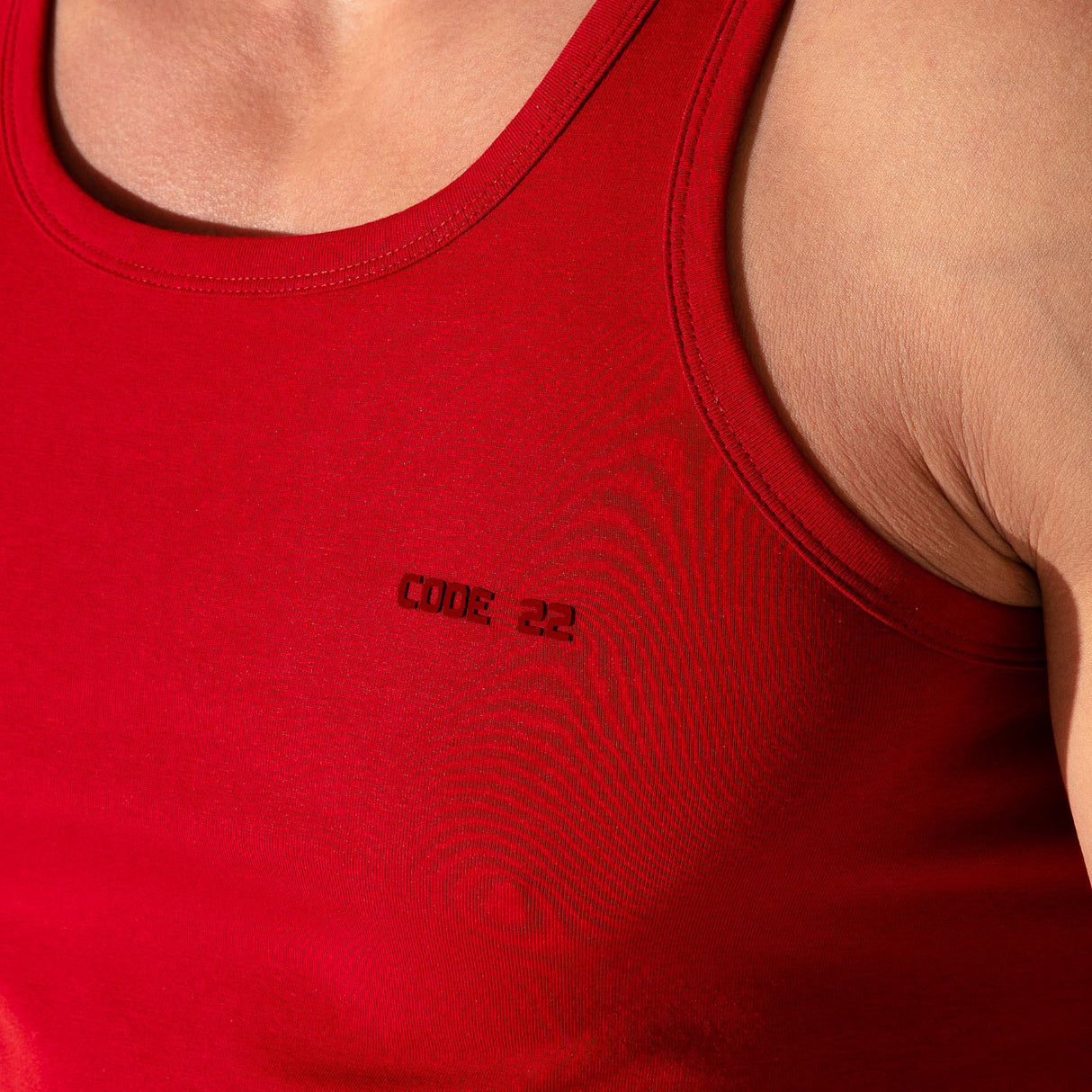 Code 22 Essential Tank Top Red