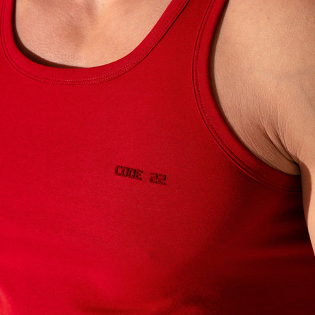 Code 22 Essential Tank Top Red