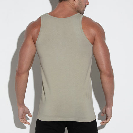 Code 22 Essential Tank Top Khaki