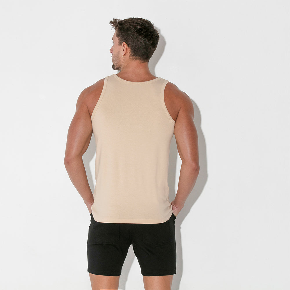 Code 22 Base Tank Top Beige