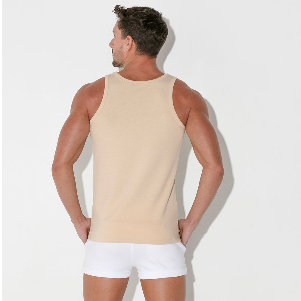 Code 22 Base Tank Top Beige