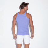 Code 22 Vintage Rib Tank Top Sky Blue