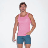 Code 22 Vintage Rib Tank Top Pink