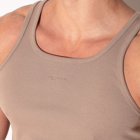 Code 22 Train Tank Top Taupe
