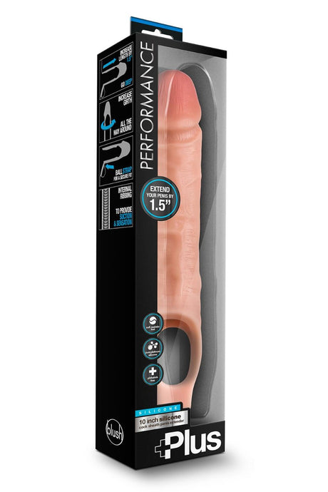 Performance Plus 10 Inch Cock Sheath Penis Extender Light