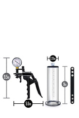 Performance VX8 Premium Penis Pump with Pressure Gauge