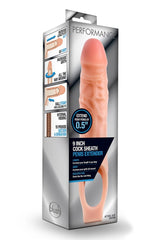 Performance Plus 9 Inch Cock Sheath Penis Extender Light