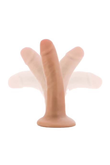 Dr Skin Posable Dildo 5 Inch Vanilla