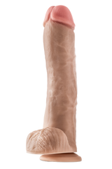 Dr Skin Mr Savage Dildo with Balls 11.5 Inch Light