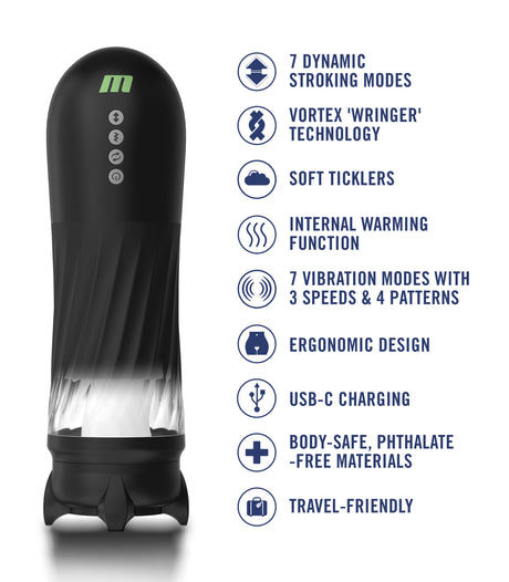 M For Men Quantum X Heating Super Stroke Masturbator