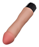 Dr Skin Silicone Dr Avery Vibrating Dildo 7.5 Inch Flesh