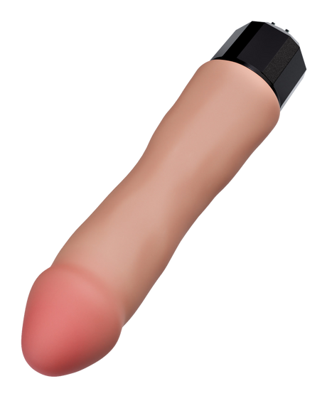 Dr Skin Silicone Dr Avery Vibrating Dildo 7.5 Inch Flesh