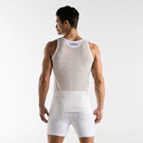 Code 22 Mesh Tank Top White
