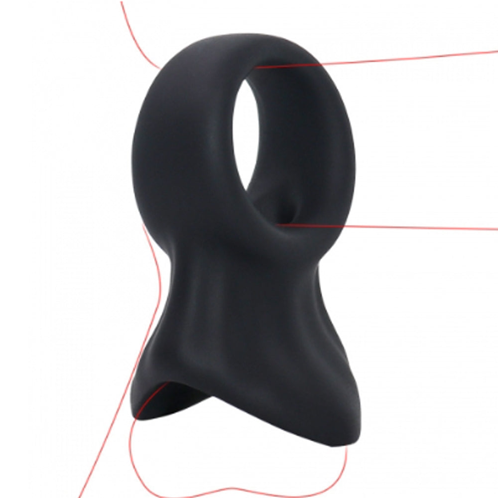 ruff GEAR Liquid Silicone Cock & Ball Sling