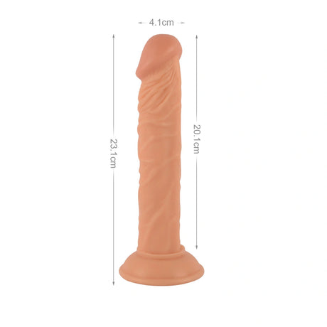 Mr. Rude Realistic Dong 9.1" Flesh