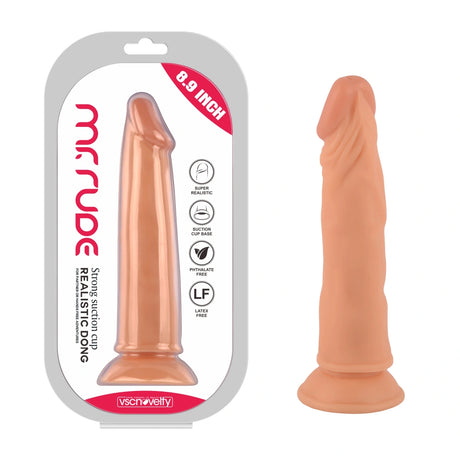 Mr. Rude Realistic Dong 8.9" Flesh