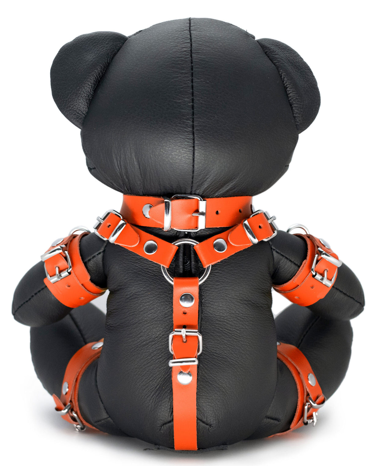 The Red Leather BDSM Bear Bendy Orange