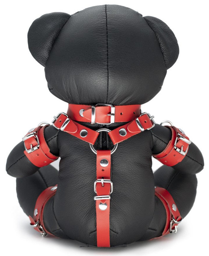 The Red Leather BDSM Bear Bendy Red
