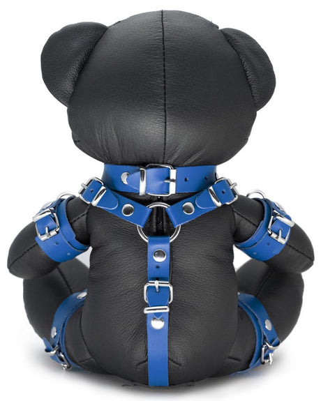 The Red Leather BDSM Bear Bendy Blue