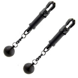 ruff GEAR Weighted Nipple Claw Clamps Black