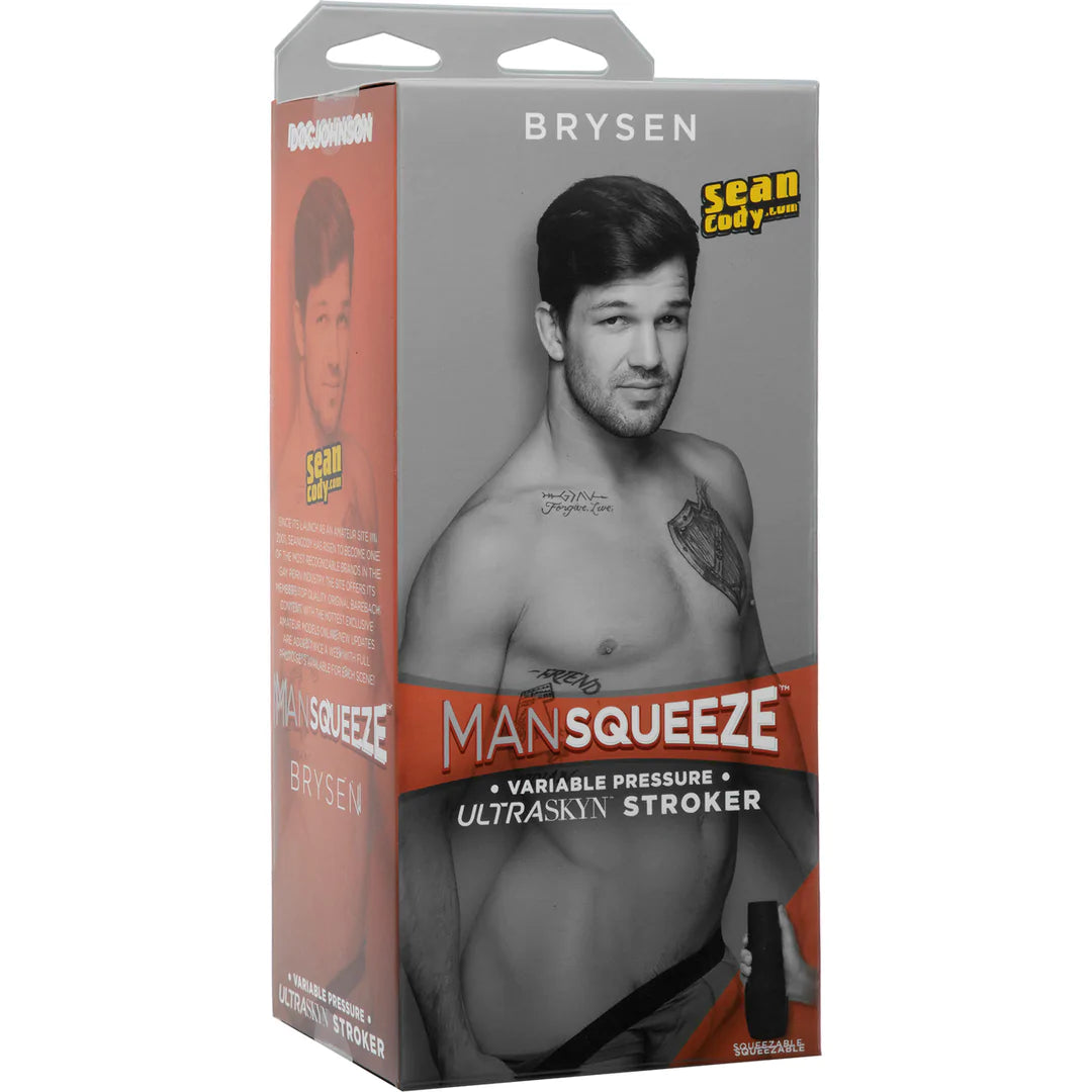 Doc Johnson Man Squeeze Brysen Ultraskyn Masturbator