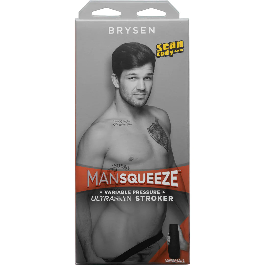 Doc Johnson Man Squeeze Brysen Ultraskyn Masturbator