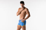 Code 22 Nautical Swim Short Steel Blue