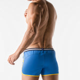 Code 22 Nautical Swim Short Steel Blue